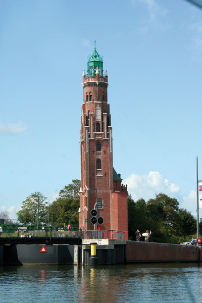 Ein Symbol der Auswanderung in Bremerhaven: Der Simon-Loschen-Turm.